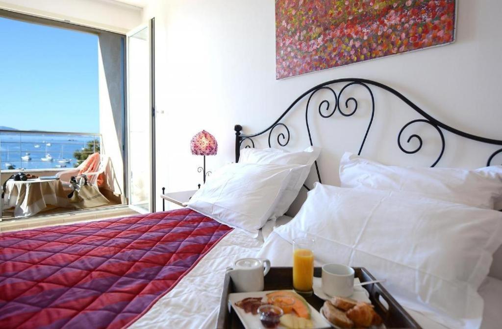 Hotel Les Eucalyptus Порто-Полло Экстерьер фото